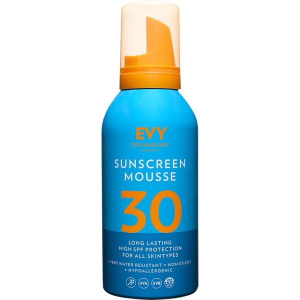 EVY Sunscreen Mousse 30 High SPF, 150 ml EVY Technology Päivetys
