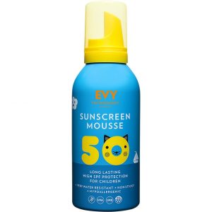 EVY Sunscreen Mousse For Kids SPF50, 150 ml EVY Technology Kasvojen aurinkotuotteet