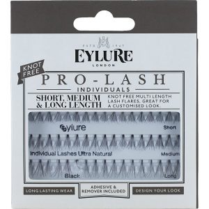 Eylure Pro-Lash Individuals, Short Medium & Long Length Ultra Natural, Eylure Irtoripset