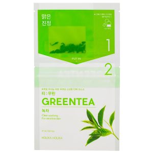 Instantly Brewing Tea Bag Mask - Green Tea, 27 ml Holika Holika K-Beauty