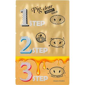 Pig Nose Clear Blackhead 3-Step Honey Gold, 8 gr Holika Holika Kasvonaamiot