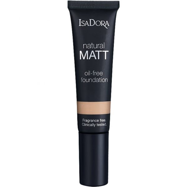 IsaDora Natural Matt Oil-Free Foundation, 35 ml IsaDora Meikkivoide