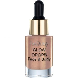 Glow Drops Face & Body Golden Edition, 15 ml IsaDora Highlighter