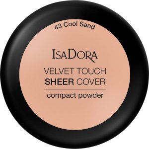 Velvet Touch Sheer Cover Compact Powder SPF20, 10 g IsaDora Puuteri