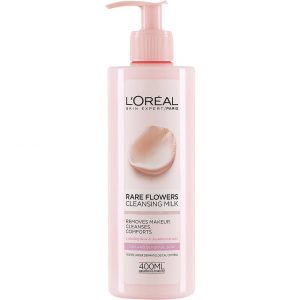 L'Oréal Paris Rare Flowers Cleansing Milk Dry/Sensitive, 400 ml L'Oréal Paris Ihonpuhdistus
