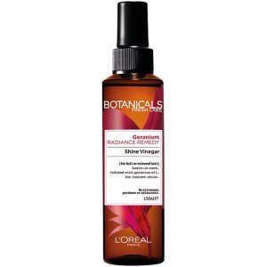 L'Oréal Paris Botanicals Geranium Radiance Remedy Shine Vinegar, 150 ml L'Oréal Paris Viimeistelytuotteet