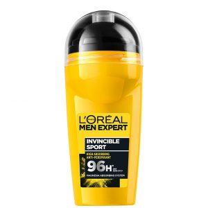 Men Expert Deo 96 H Invincible Sport Dry Non-Stop Roll-on, 50 ml L'Oréal Paris Deodorantit