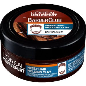 Men Expert Barber Club Messy Hair Molding Clay, 75 ml L'Oréal Paris Muotoilutuotteet