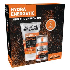 Hydra Energetic Christmas Box, L'Oréal Paris Ihonhoitopakkaukset