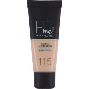 Maybelline Fit Me Matte + Poreless Foundation, 30 ml Maybelline Meikkivoide