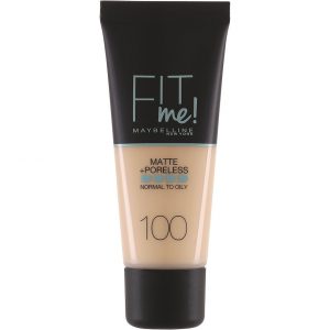Maybelline Fit Me Matte + Poreless Foundation, Maybelline Meikkivoide