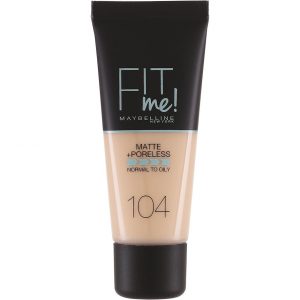Maybelline Fit Me Matte + Poreless Foundation, 30 ml Maybelline Meikkivoide