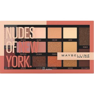 Nudes of New York Eyeshadow Palette, 16 g Maybelline Luomiväri