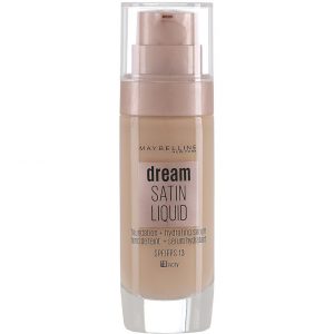 Maybelline New York Dream Satin Liquid Foundation, 30 ml Maybelline Meikkivoide