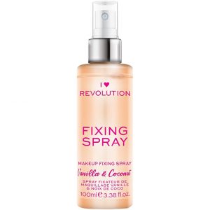 I Heart Fixing Spray, Makeup Revolution Kiinnityssuihke