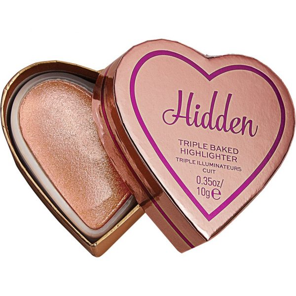 I Heart Revolution Glow Hearts Hardly Hidden Highlighter, Makeup Revolution Highlighter