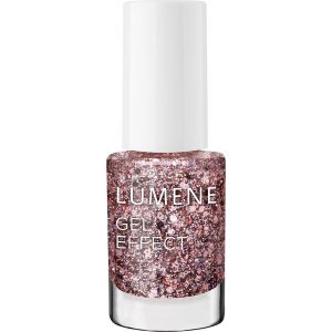 Lumene Gel Effect Nail Polish, 13 Magical Moments / Hetken lumo, 5 ml Lumene Pinkki & Punainen