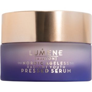Lumene Ajaton Nordic Ageless Radiant Youth Pressed Serum, 50 ml Lumene Kosteusvoiteet kasvoille