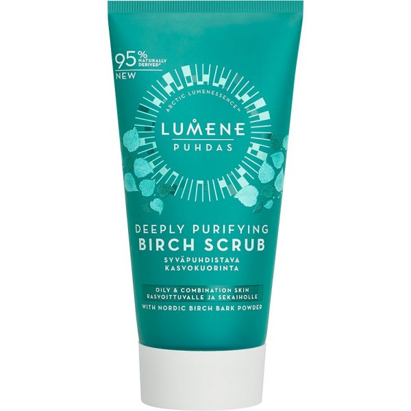 PUHDAS Deeply Purifying Birch Scrub, Lumene Kasvokuorinnat