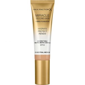 Second Skin Foundation, Max Factor Meikkivoide