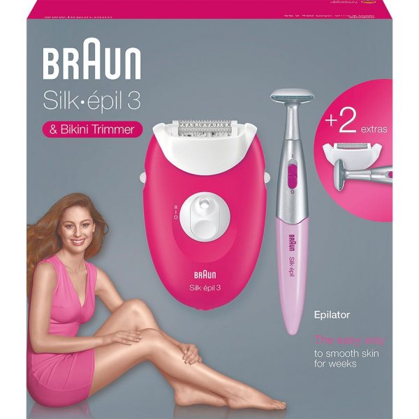 Braun Silk-Épil 3 Epilator SE3420, Braun Epilaattorit