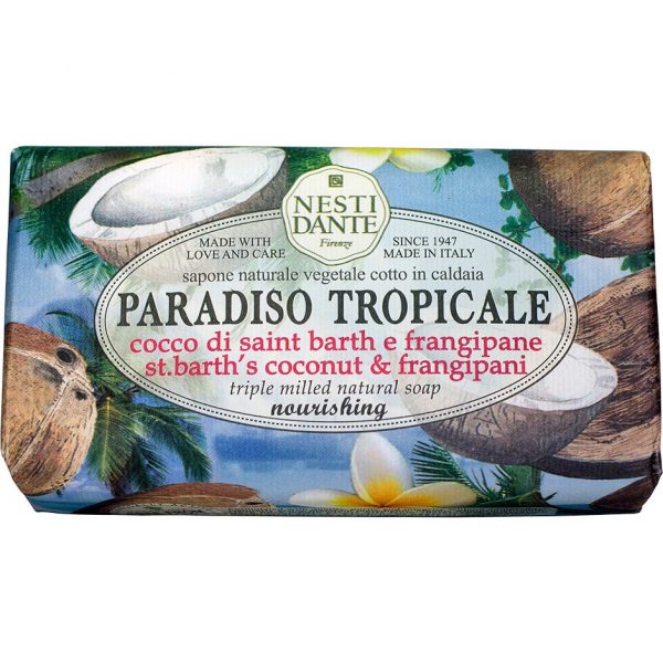 Paradiso Tropicale St.Barth Coconut & Frangipane, 250 g Nesti Dante Käsienhoito