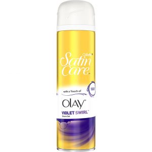 Gilette Venus Satin Care Violet Swirl Shave Gel, 200 ml Gillette Karvanpoisto