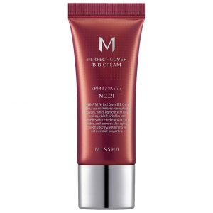 M Perfect Cover BB Cream SPF42/PA+++ Mini, 20 ml MISSHA K-Beauty