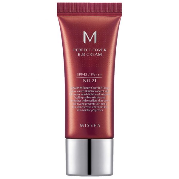 M Perfect Cover BB Cream SPF42/PA+++ Mini, 20 ml MISSHA K-Beauty