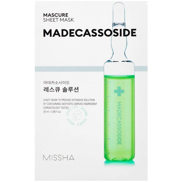 Mascure Rescue Solution Sheet Mask, 27 ml MISSHA Vaihe 7: Kangasnaamio