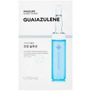 Mascure Calming Solution Sheet Mask, 27 ml MISSHA Vaihe 7: Kangasnaamio