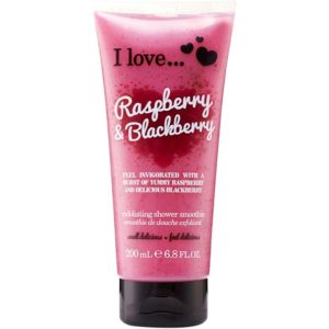 I Love... Raspberry & Blackberry Exfoliating Shower Smoothie, 200 ml I love… Vartalokuorinnat