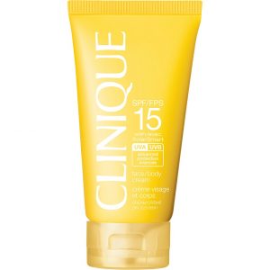 Clinique Sun Face/Body Cream SPF 15, 150 ml Clinique Kasvojen aurinkotuotteet