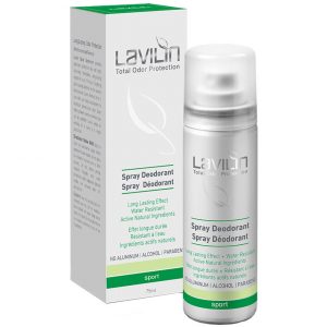 Lavilin 72h Deodorant Spray- Sport with probiotics, Lavilin Suihkeet