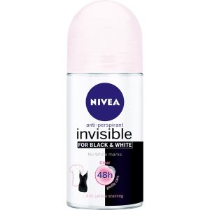 Invisible Black & White Clear, 50 ml Nivea Deodorantit