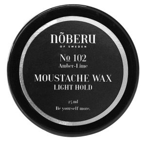 Moustache Wax - Light Hold, 25 ml Nõberu of Sweden Parta & Viikset