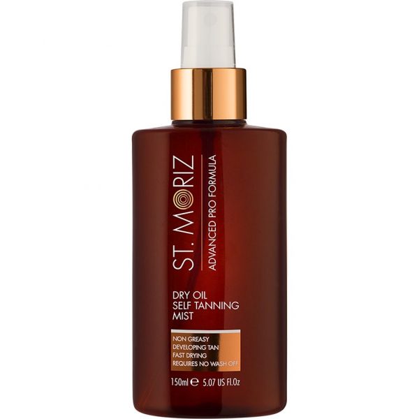 Advanced Dry Oil Self Tannning Mist, 150 ml St Moriz Advanced Pro Rusketus