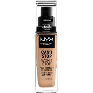 Can't Stop Won't Stop Foundation, NYX Professional Makeup Meikkivoide