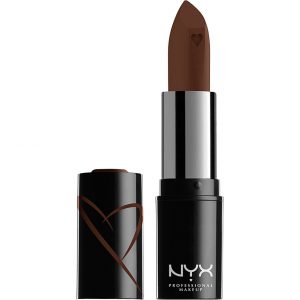 Shout Liquid Satin Lipstick, NYX Professional Makeup Huulipuna