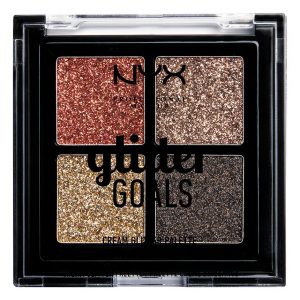 Glitter Goals Cream Quad Palette, 1,2 g NYX Professional Makeup Kulmakarvat