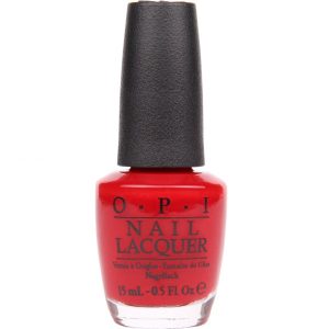 OPI Nail Lacquer, Red Hot Rio, 15 ml OPI Värilakat
