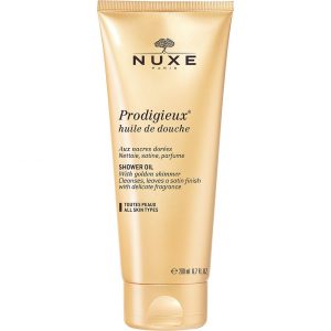 NUXE Prodigieux Shower Oil with Golden Shimmer, 200 ml Nuxe Heleytys