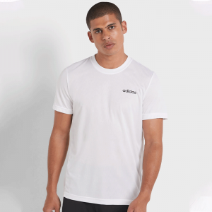 Adidas D2M Climacool Plain Tee, White