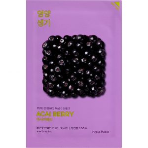 Holika Holika Pure Essence Mask Sheet - Acai Berry, Holika Holika K-Beauty
