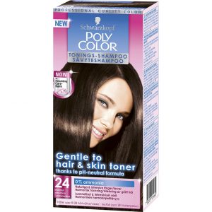 Schwarzkopf Poly Color Toning Shampoo, 24 - Darkbrown, Schwarzkopf Hiusvärit