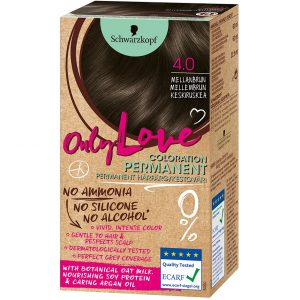 Only Love, Schwarzkopf Ruskeat hiukset