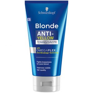 Blonde Anti-Yellow Toning, 150 ml Schwarzkopf Vaaleat hiukset