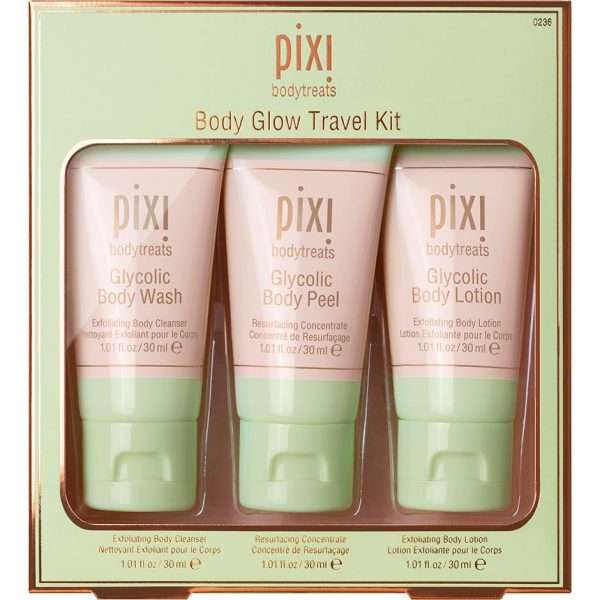 Pixi Glow Body Travel Kit, Pixi Vartaloemulsiot