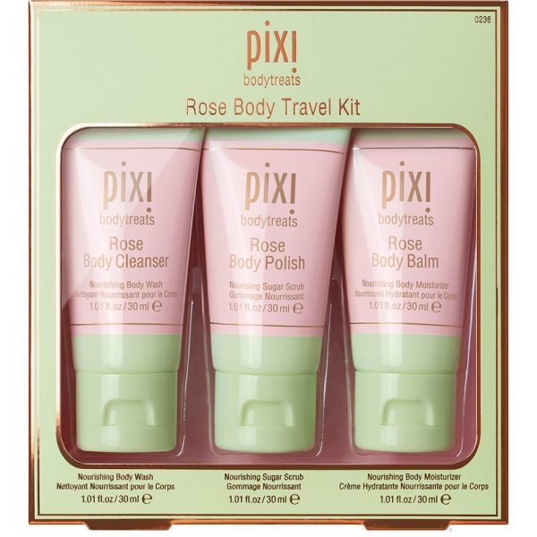 Pixi Rose Body Travel Kit, Pixi Vartalotuotepakkaukset