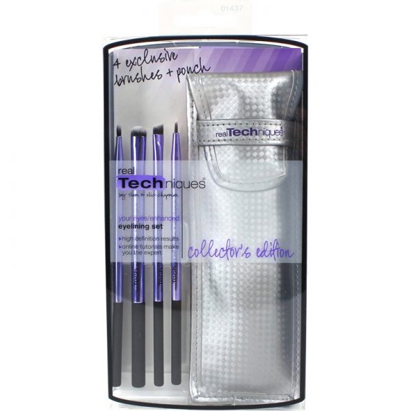 Real Techniques Collector's Edition Eyelining Set, Real Techniques Silmänrajaussiveltimet